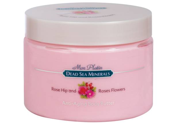 MonPlatin Line Anti-Aging Body Butter with Rose w/Dead Sea minerals